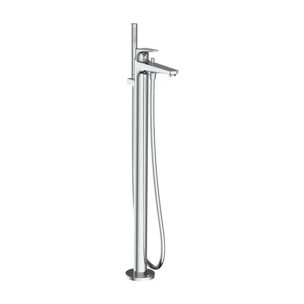 Grifería de Pie para Baño Ducha Monomando con Inversor Automático y Ducha de Mano Roca - Vista 1