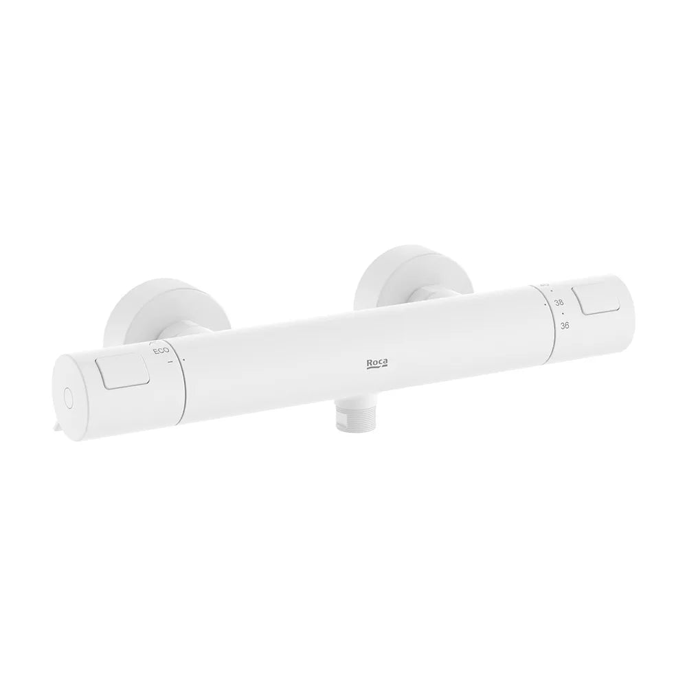 Grifería termostática exterior para ducha mural con ahorro de agua y energía Roca - Vista 2