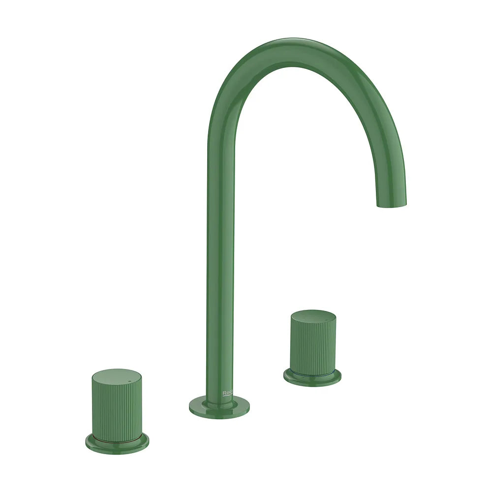 Grifería Bimando para Lavabo con Cuerpo Liso y Manetas de Repisa Stripes Roca - Vista 2