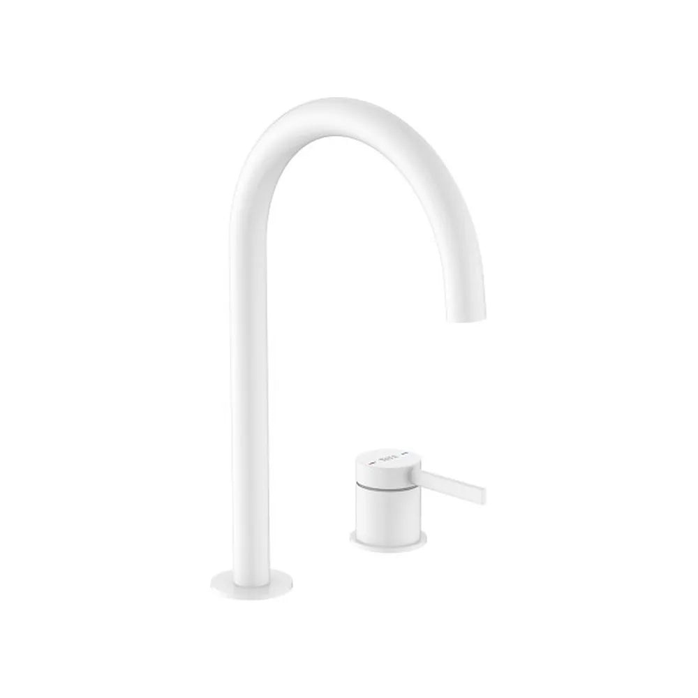 Grifería Monomando para Lavabo con Maneta de Repisa Cuerpo Liso y Desagüe Click-clack Ona Roca - Vista 1