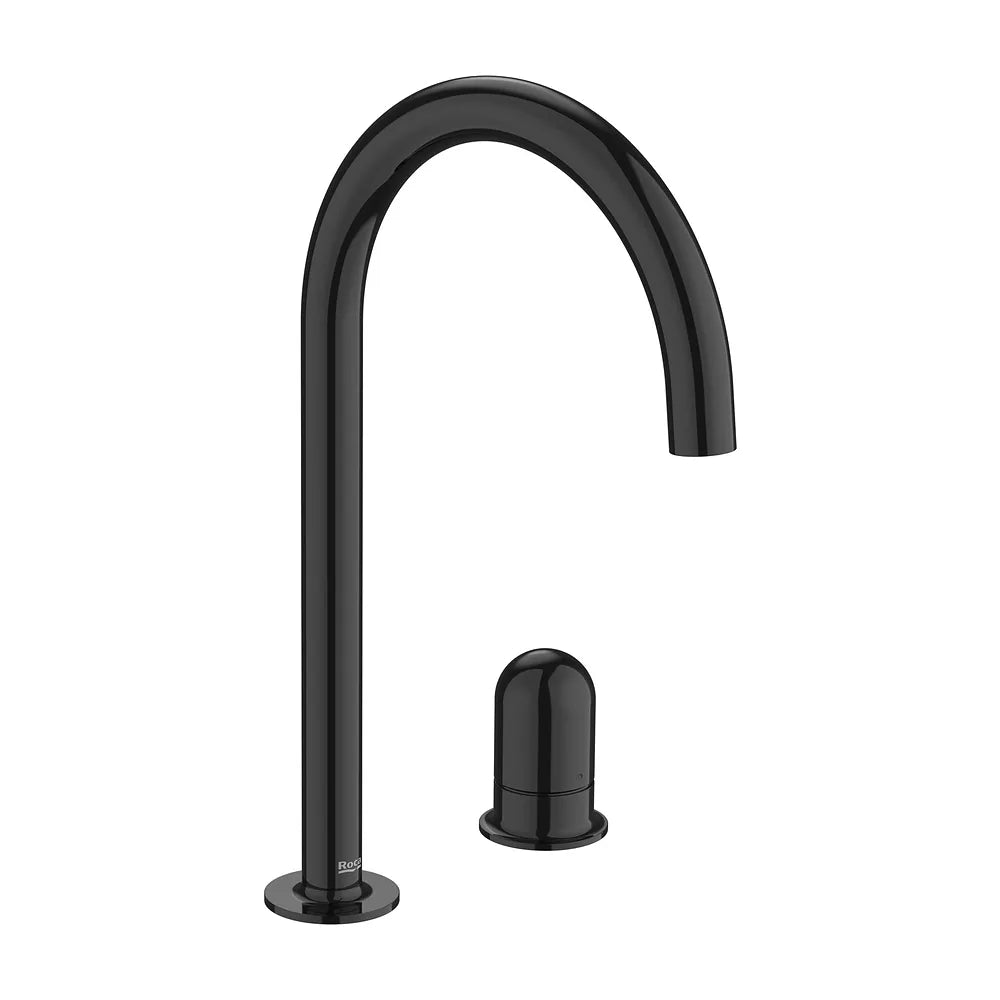 Grifería Monomando para Lavabo con Cuerpo Liso y Maneta de Repisa Maneta Dome Roca - Vista 2