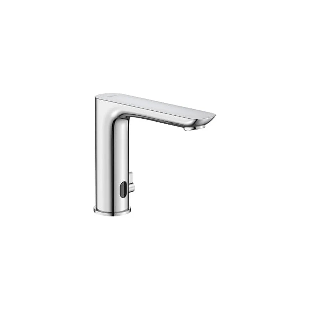 Grifería Electrónica para Lavabo con Alimentación Flexible y Conexión 230v Cromado Roca - Vista 1