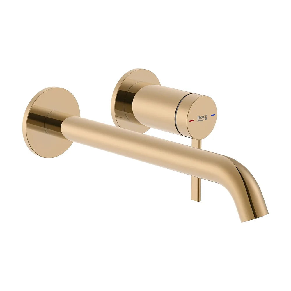 Grifería Empotrable Monomando para Lavabo Caño Biniquel Ona 23 cm Cromo Roca - Vista 2
