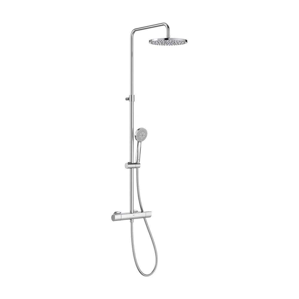 Columna de Ducha Termostática con Rociador Circular y Ducha de Mano de 25 cm Roca - Vista 2