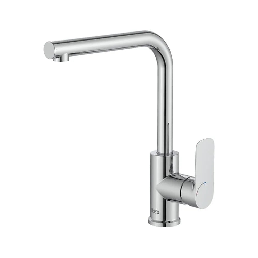 Grifería para cocina monomando con caño curvo giratorio acabado cromado Roca - Vista 1