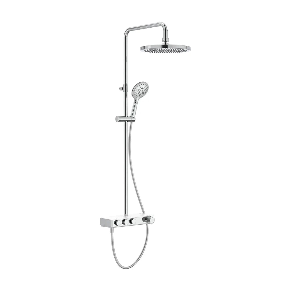 Columna de Ducha Termostática con Repisa Rociador y Ducha de Mano de 30 cm Roca - Vista 2