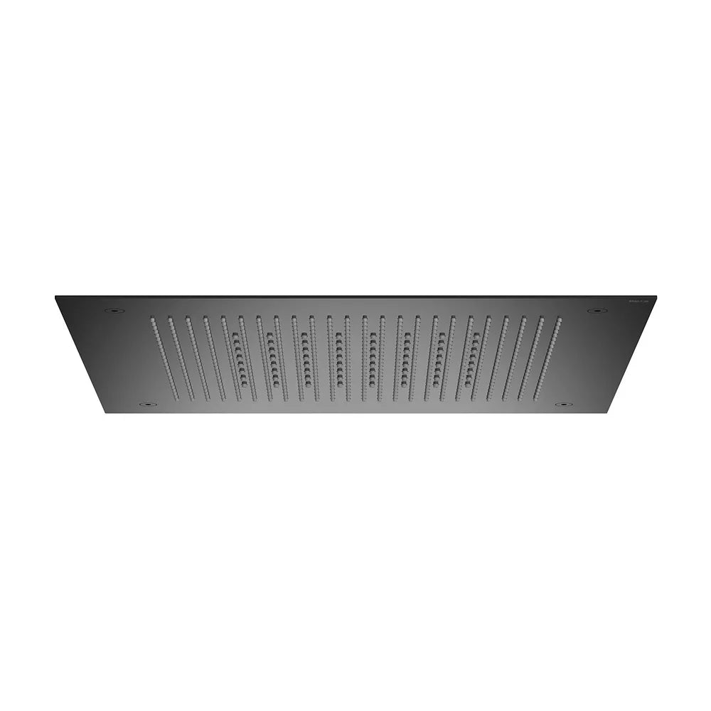 Rociador de techo cuadrado acero inoxidable 38x38 cm 2 funciones Rain NightRain Roca - Vista 2
