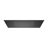 Pommeau de douche plafond carré extra plat 50 x 50 cm acier inoxydable 2 jets Pluie Cascade Roca