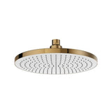 Round Shower Head with Silicone Face and Flow Limiter 23x23cm Roca