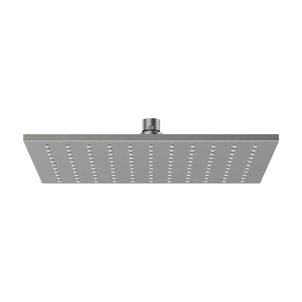 Rociador Cuadrado Orientable de Pared O Techo Latón Cromado 30x30cm Roca - Vista 2