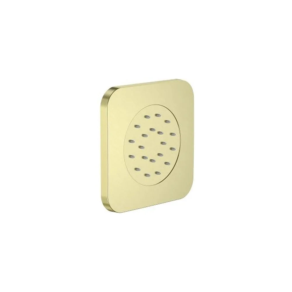 Jet orientable de pared para ducha acabado cepillado 12 5x12 5 cm Roca - Vista 1