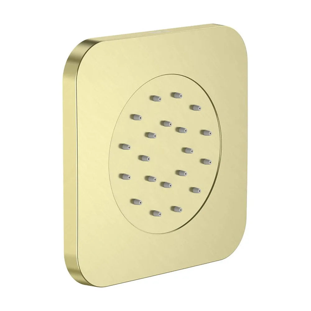 Jet orientable de pared para ducha acabado cepillado 12 5x12 5 cm Roca - Vista 2