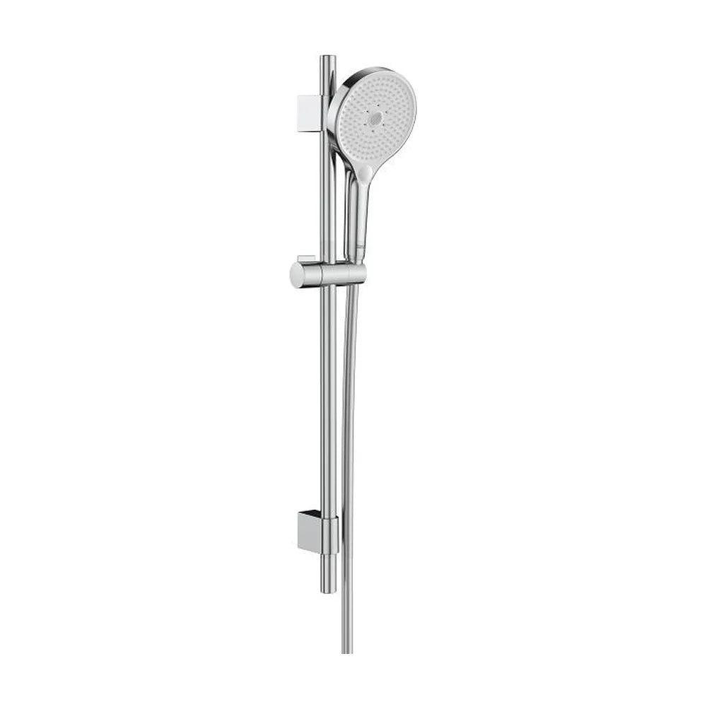 Kit de Ducha con Ducha de Mano 3 Funciones Barra 700 Mm Flexible 170 Cm 130mm Roca - Vista 1