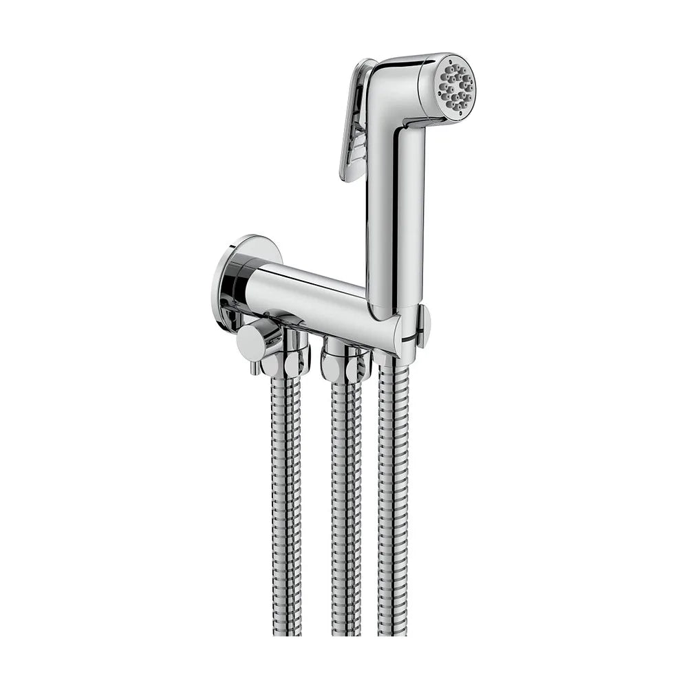 Kit Ducha Grifería Monomando para Bidé con Ducha de Mano Auto Stop Flexible 120 cm Roca - Vista 2