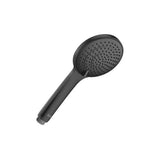 Ducha de mano con 3 funciones circular 110 mm negro mate Roca