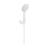 Set de ducha con ducha de mano 110 mm 3 funciones soporte articulado y flexible 170 cm Roca