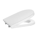 Abattant Et Siège Wc Rond Avec Charnières Inox Et Fixations Renforcées Pour Pmr Blanc Access Roca