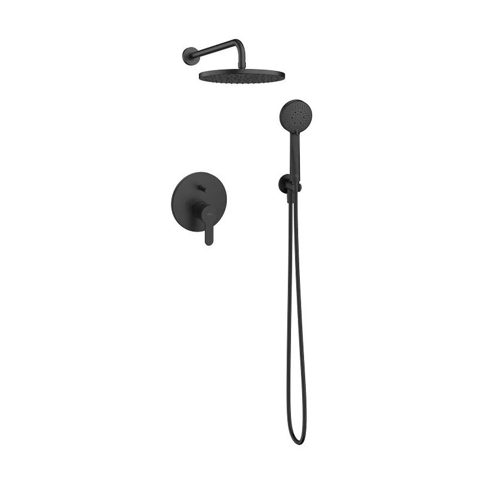 Pack Basic empotrado monomando L20 para baño ducha negro mate Roca - Vista 1