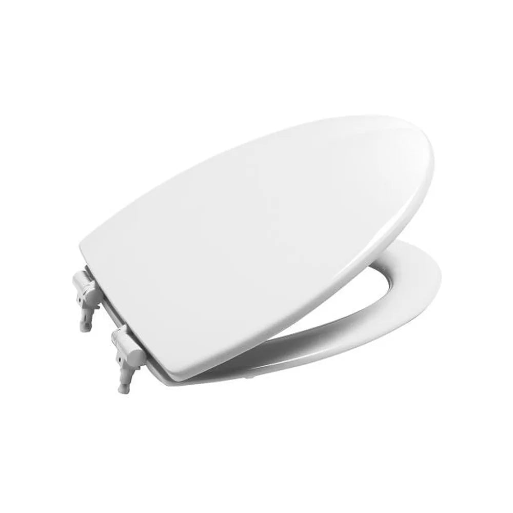 Tapa y Asiento para Inodoro con Amortiguada Universal Georgia 46x38x5cm Blanco Roca - Vista 1
