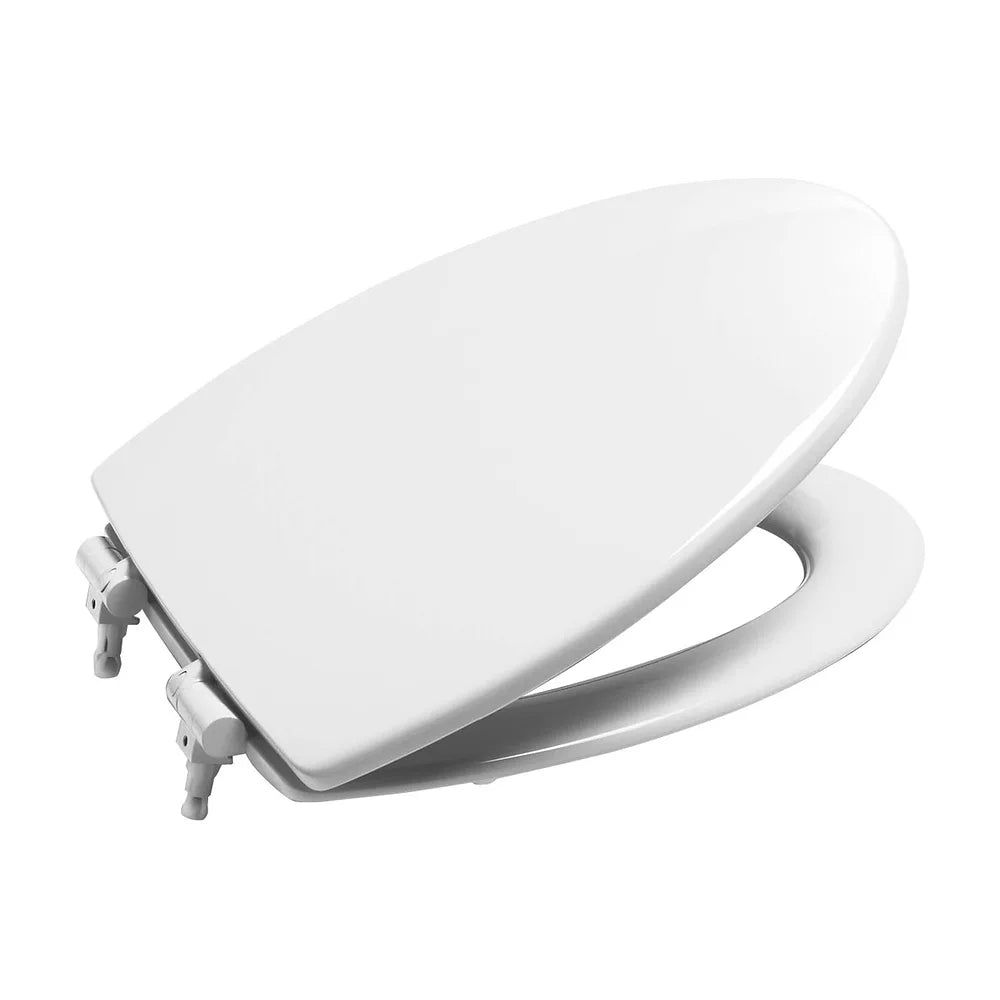 Tapa y Asiento para Inodoro con Amortiguada Universal Georgia 46x38x5cm Blanco Roca - Vista 2
