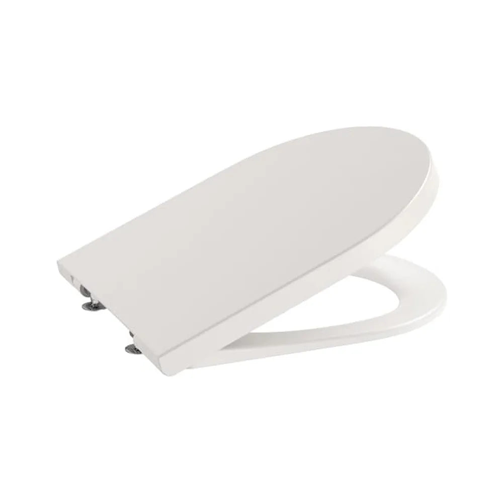 Tapa y Asiento Redondo para Inodoro con Amortiguada 8 Cm Inspira 44x37x3 cm Roca - Vista 1