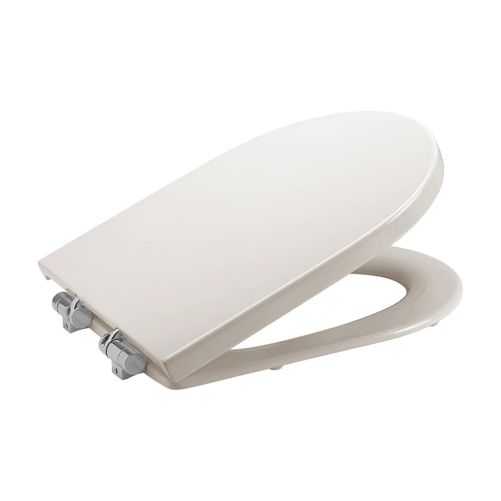 Tapa y Asiento para Inodoro Redondo con Amortiguada 42 6x4 1 Cm 5x36 cm Roca - Vista 2