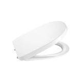 Abattant Et Siège Rond À Fermeture Amortie Blanc X 4 Cm Compatible Cuvette Round 44x36 cm Roca
