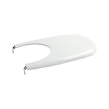 Abattant bidet blanc Soft charnières inox résistance corrosion dimensions 56 x 36 x 3 cm compatible Giralda Roca
