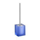 Escobillero de suelo acabado mate color azul 9x9x36 cm Roca