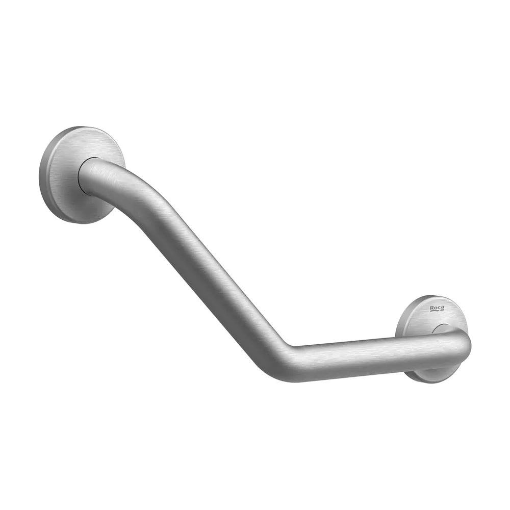 Asa de Baño Angular 135º Mate Acero Inoxidable Access 32mm Roca - Vista 2