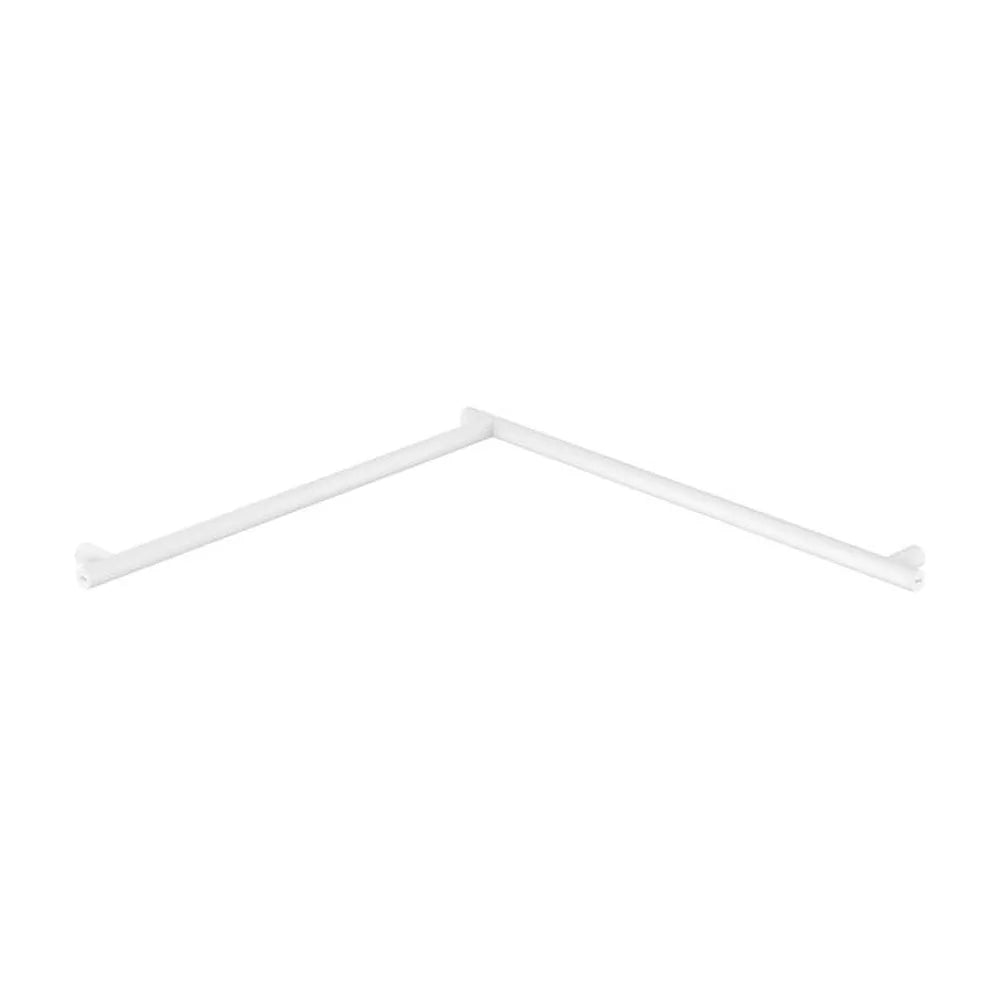 Asa angular de baño a dos paredes para movilidad reducida 73x85 cm Blanco Roca - Vista 1