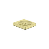 Porte savon mural métallique chromé brillant au design minimaliste 12 x 11 cm haute résistance anticorrosion Tempo Roca