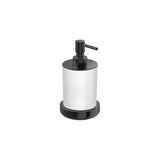 Dosificador de encimera negro titanio cepillado 9.7x9.4x16.5 cm Roca
