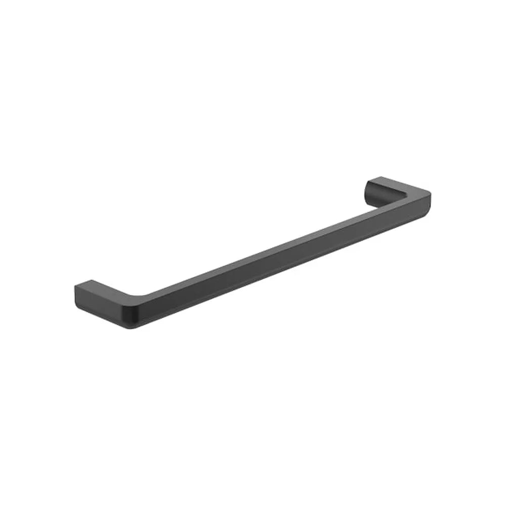 Toallero de lavabo negro titanio cepillado 45x7 cm diseño minimalista Roca - Vista 1