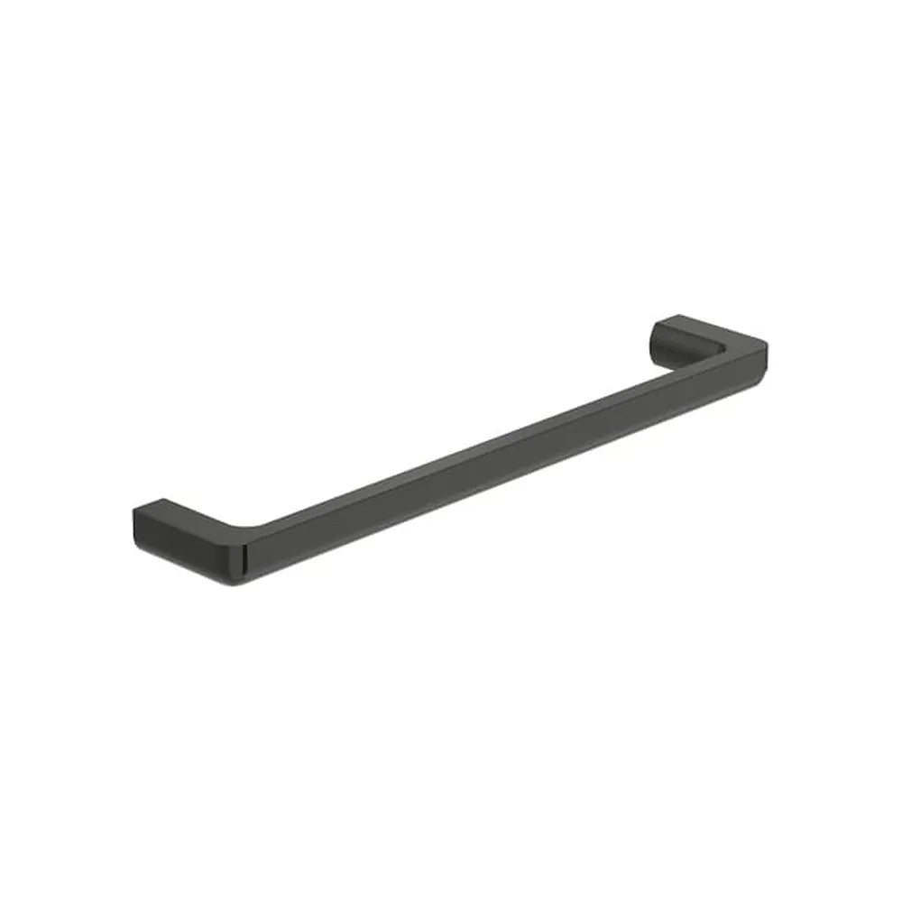Toallero de lavabo 45x7 cm acabado negro titanio diseño minimalista Roca - Vista 1