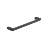 Toallero de lavabo 45x7 cm acabado negro titanio diseño minimalista Roca