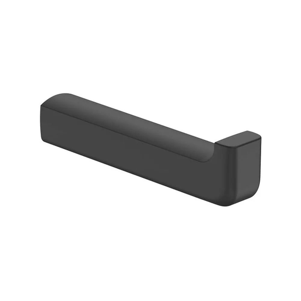 Portarrollo de reserva mural en metal negro mate 25x139 mm Roca - Vista 2