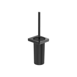 Escobillero de Pared Titanio Cepillado Tempo 40x11x12cm Negro Roca