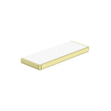 Repisa mural de cristal y metal 30x11x2 5 cm para baño diseño minimalista Roca