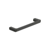 Toallero de lavabo negro titanio 30x7 cm diseño minimalista Tempo Roca