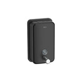 Wall-Mounted Liquid Soap Dispenser 800ml Stainless Steel Black Roca