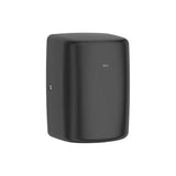 Secador de manos con sensor mural acero inoxidable negro mate 17 5x14 9x25 2 cm Roca