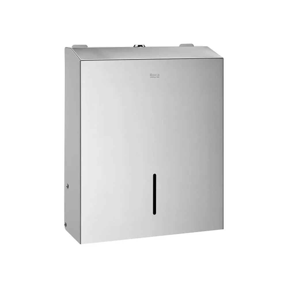 Dispensador Mural de Toallas Capacidad 400-600 Unidades Acero Inoxidable Satinado Roca - Vista 1