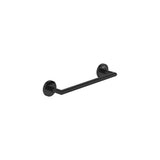 Porte serviette mural pour lavabo chromé en métal 33 x 5,6 cm design minimaliste capacité 10 kg Roca