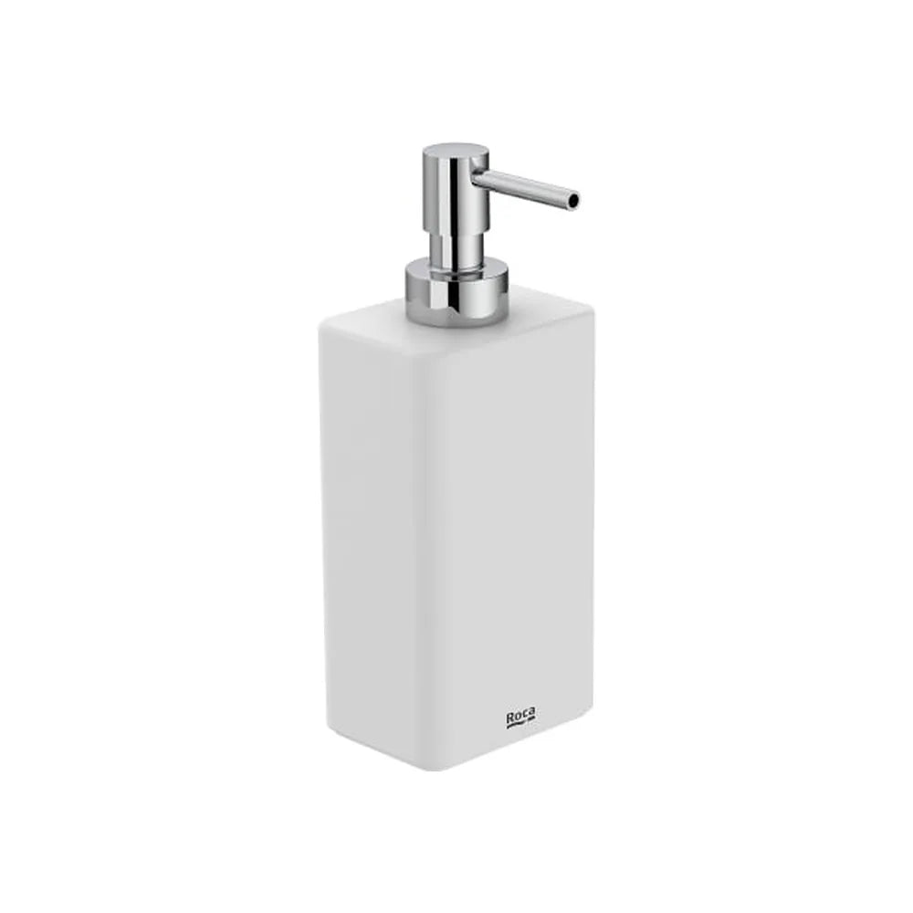 Dosificador de encimera blanco mate 18x7x5 cm Roca - Vista 1