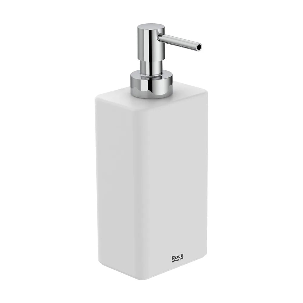 Dosificador de encimera blanco mate 18x7x5 cm Roca - Vista 2