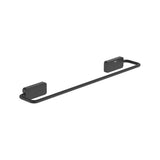 Porte Serviette Mural Pour Lavabo X 6,5 Cm Fixation Par Vis Ou Adhésif Finition Noir Mat Série Sonata 40,8x3,2 cm Roca