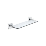 Repisa Mural Cromada 8x5 2 Cm con Fijación Adhesiva O Tornillería Victoria 35x10 cm Roca