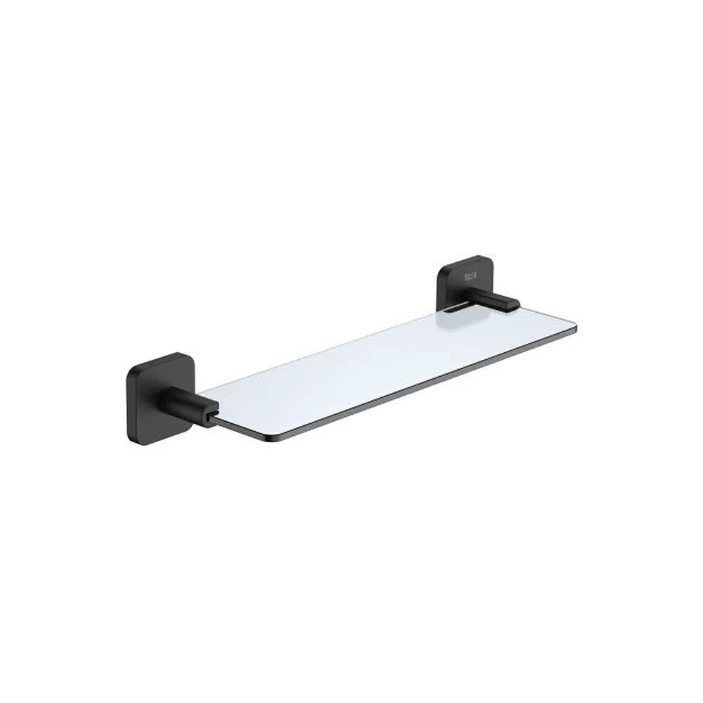 Repisa Mural Instalación con Tornillería O Adhesivo Victoria 35x10x5cm Negro Mate Roca - Vista 1