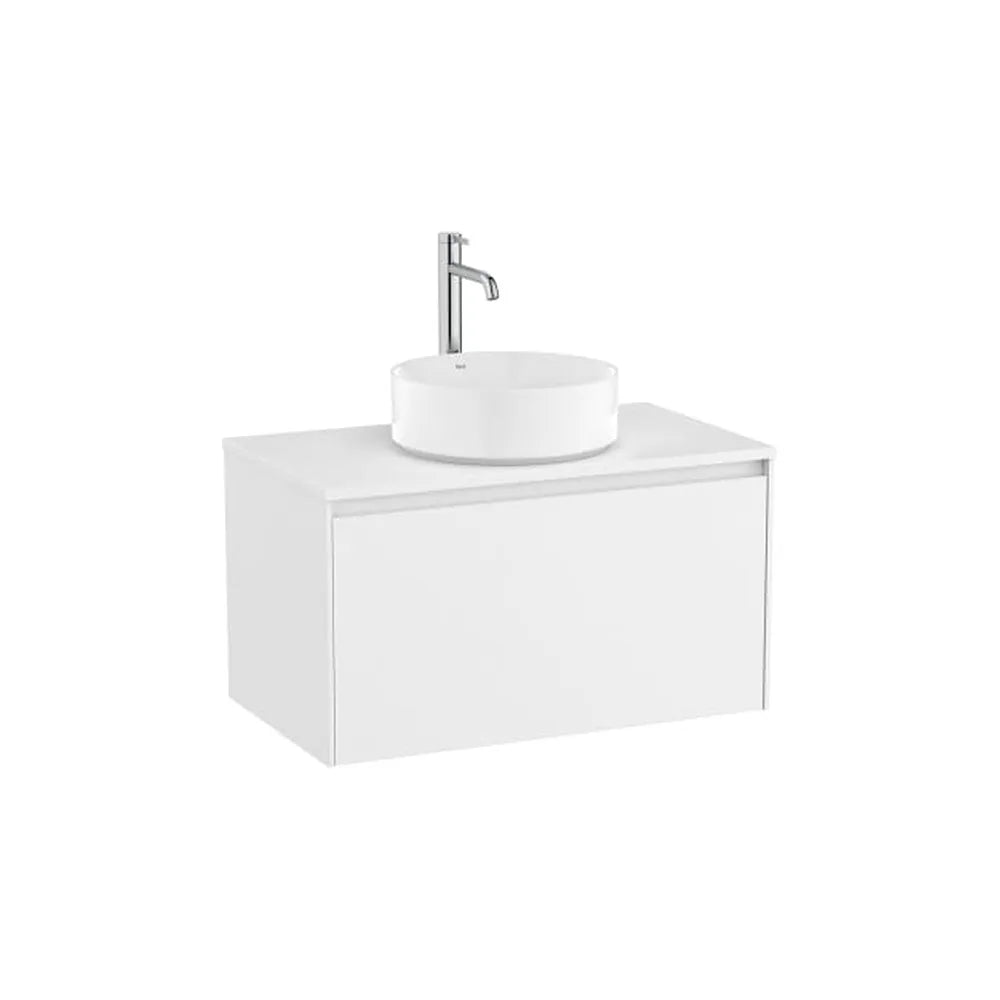 Mueble base suspendido con un cajón para lavabo sobre encimera 79x45x44 cm Roca - Vista 1